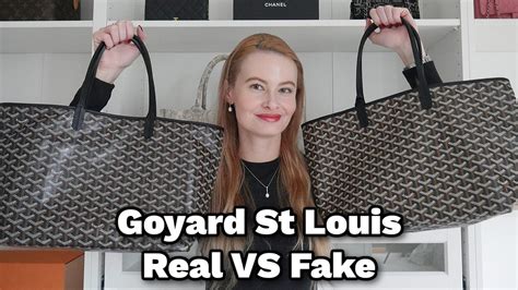 real and fake goyard bag|how to identify a goyard handbag.